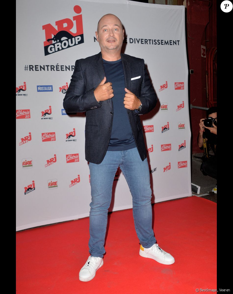 Sébastien Cauet - Conférence de rentrée du Groupe NRJ au théâtre des Folies Bergère à Paris, le 16 septembre 2019. © Veeren/Bestimage