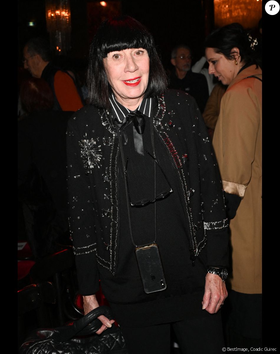Chantal Thomass - People au défilé de mode Haute-Couture "On Aura Tout Vu" lors de la Fashion Week Printemps-été 202 au Paradis Latin à Paris le 24 janvier 2023. © Coadic Guirec/Bestimage