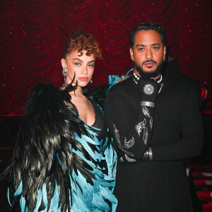 Slimane - People au défilé de mode Haute-Couture "On Aura Tout Vu" lors de la Fashion Week Printemps-été 202 au Paradis Latin à Paris le 24 janvier 2023. © Coadic Guirec/Bestimage