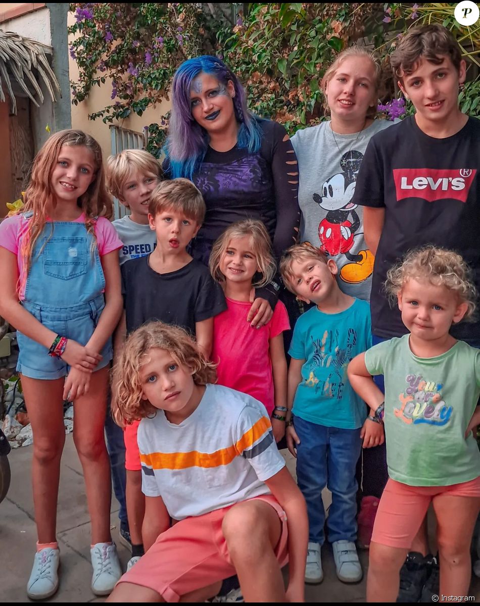 Les enfants de la famille Van Der Auwera, de "Familles nombreuses"