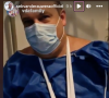Sébastien Van der Auwera (Familles nombreuses, la vie en XXL) à l'hôpital pour une opération du coude - Instagram