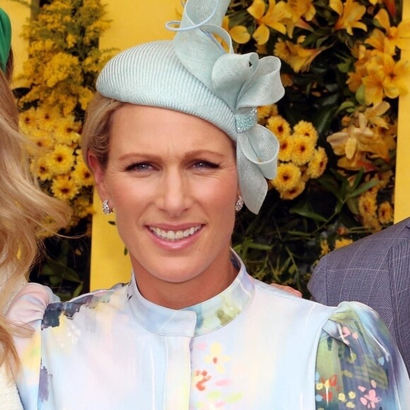 Exclusif - Zara Phillips (Zara Tindall) et Mike Tindall assistent à la course Magic Millions Race Day 2023 on the Gold Coast à Bundall, Australie, le 14 janvier 2023. 