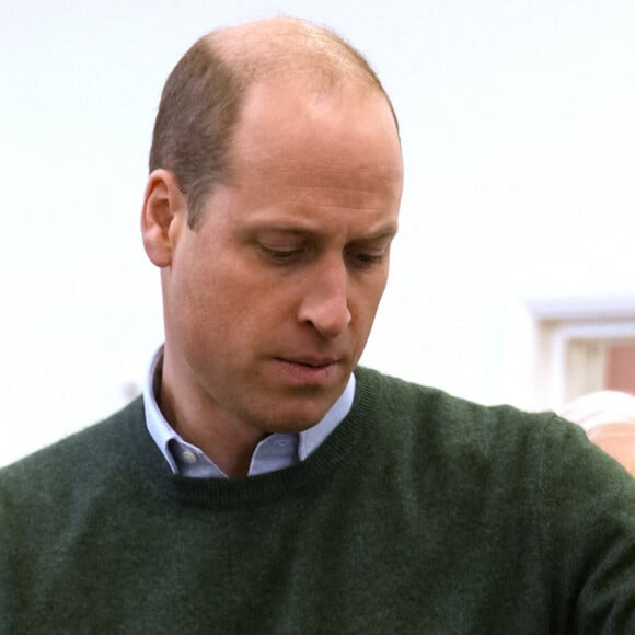 Le prince William, prince de Galles, et Catherine (Kate) Middleton, princesse de Galles, à son arrivée au Windsor Foodshare à Windsor. Le 26 janvier 2023 