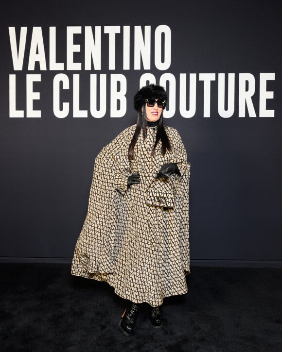Rossy De Palmaau photocall du défilé de mode Haute-Couture "Valentino" lors de la fashion week de Paris. Le 25 janvier 2023 