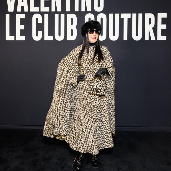 Rossy De Palmaau photocall du défilé de mode Haute-Couture "Valentino" lors de la fashion week de Paris. Le 25 janvier 2023 