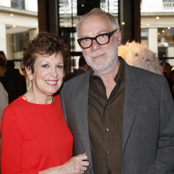 Exclusif - Catherine Laborde, Thomas Stern - Pour la 7ème année consécutive, l'association "Un Pas Vers la Vie" a organisé un dîner de charité en faveur de la recherche sur l'Autisme au Pavillon Vendôme à Paris le 22 mai 2017. © Marc Ausset- Lacroix / Bestimage