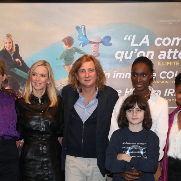 L'équipe du film : Annabelle Lengronne, Elodie Navarre, Léa Drucker, le réalisateur Julien Rambaldi, Vidal Arzoni, Eye Haïdara, Assouma Sow et Bwanga Pilipili - Première du film "Les Femmes du square" au Cinéma UGC Ciné Cité Bercy à Paris le 7 Novembre 2022. © Bertrand Rindoff / Bestimage