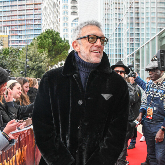 Vincent Cassel à l'avant-première du film "Asterix et Obelix: L'Empire du Milieu" au cinéma Pathé La Joliette à Marseille, France, le 28 janvier 2023. © Jean-René Santini/Bestimage 