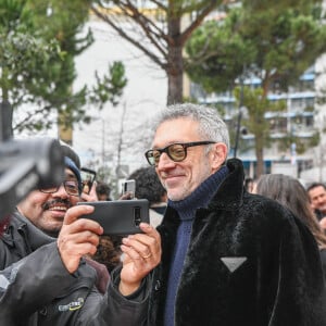 Vincent Cassel à l'avant-première du film "Asterix et Obelix: L'Empire du Milieu" au cinéma Pathé La Joliette à Marseille, France, le 28 janvier 2023. © Jean-René Santini/Bestimage 