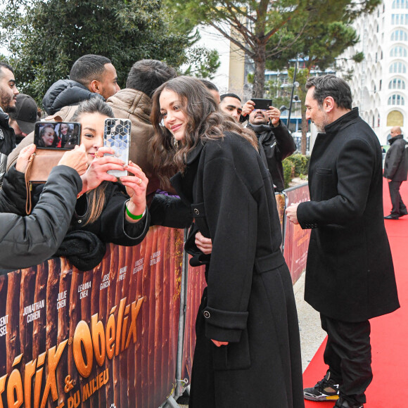 Marion Cotillard à l'avant-première du film "Asterix et Obelix: L'Empire du Milieu" au cinéma Pathé La Joliette à Marseille, France, le 28 janvier 2023. © Jean-René Santini/Bestimage 