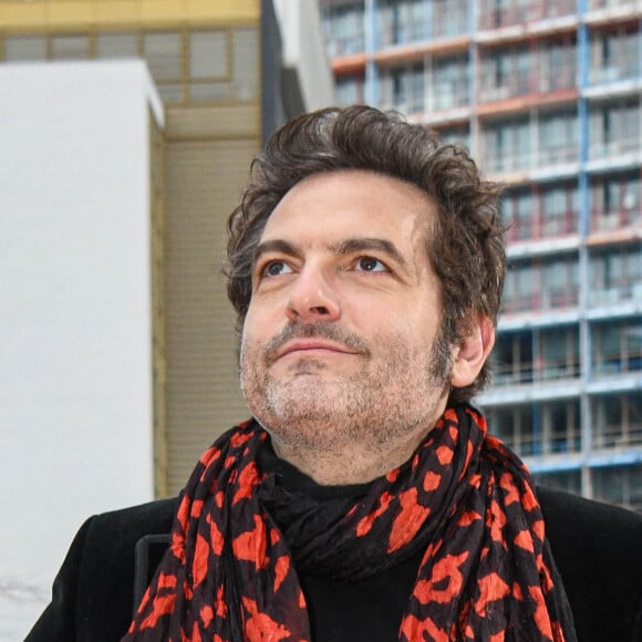 Le chanteur M (Matthieu Chedid) à l'avant-première du film "Asterix et Obelix: L'Empire du Milieu" au cinéma Pathé La Joliette à Marseille, France, le 28 janvier 2023. © Jean-René Santini/Bestimage 