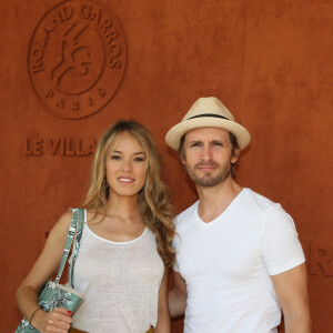 Philippe Lacheau et sa compagne Elodie Fontan au village lors des internationaux de tennis de Roland Garros à Paris, France, le 2 juin 2019. © Jacovides-Moreau/Bestimage 