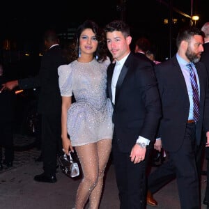 Nick Jonas et sa femme Priyanka Chopra - Les célébrités arrivent à l'after party du Met Gala au Boom Boom Room à New York, le 6 mai 2019 