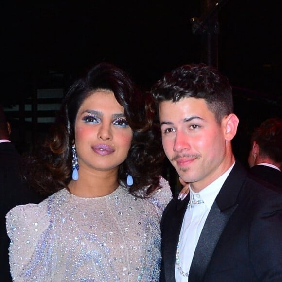 Nick Jonas et sa femme Priyanka Chopra - Les célébrités arrivent à l'after party du Met Gala au Boom Boom Room à New York, le 6 mai 2019 