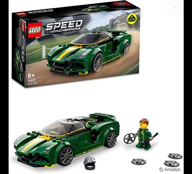 Votre enfant va devenir un vrai pilote de course avec ce jeu de construction Lego Speed Champions Lotus Evija