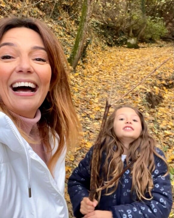 Carinne Teyssandier et sa fille sur Instagram.
