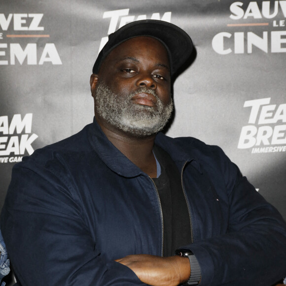 Exclusif - Issa Doumbia - Inauguration de l'Escape Game "Sauvez le Cinema" au Grand Rex à Paris. Le 22 septembre 2021 © Marc Ausset-Lacroix / Bestimage 