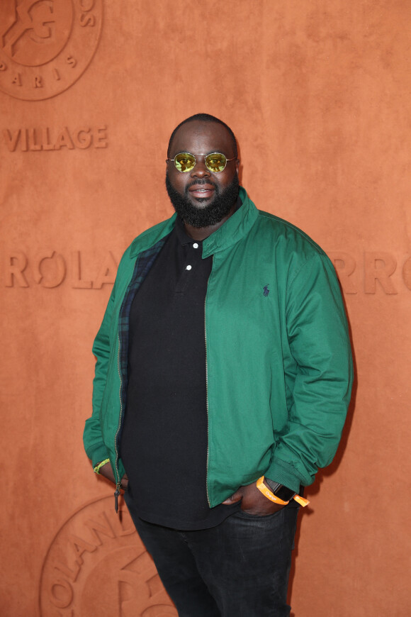 Issa Doumbia - Célébrités dans le village des internationaux de France de tennis de Roland Garros à Paris, France, le 6 juin 2019. © Jacovides-Moreau/Bestimage 