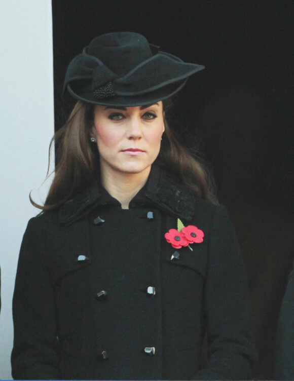 Kate Middleton, duchesse de Cambridge - Remembrance Sunday Service au Cenopath de Londres le 13 novembre 2011