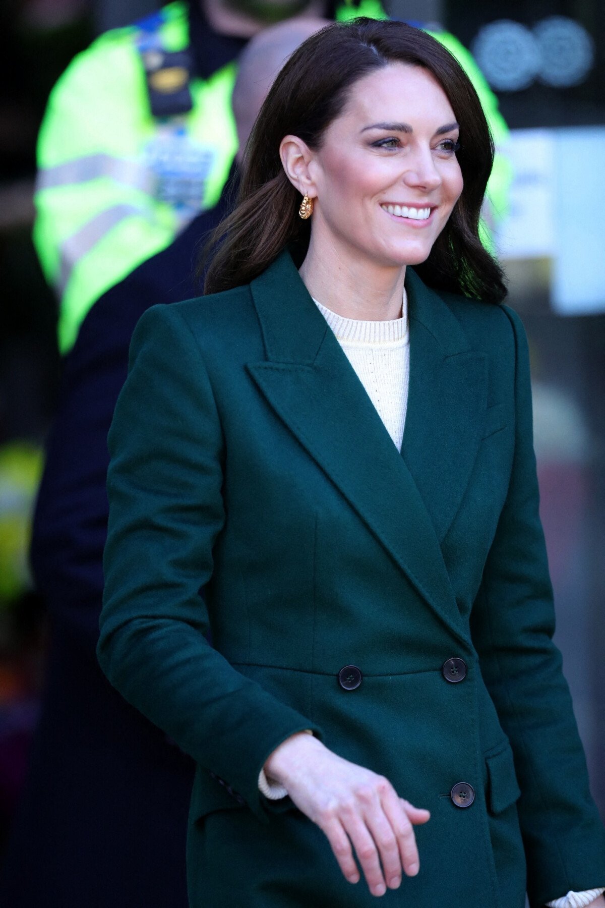 Photo Catherine Kate Middleton Princesse De Galles Arrive Au Complexe De Marché Kirkgate 4117