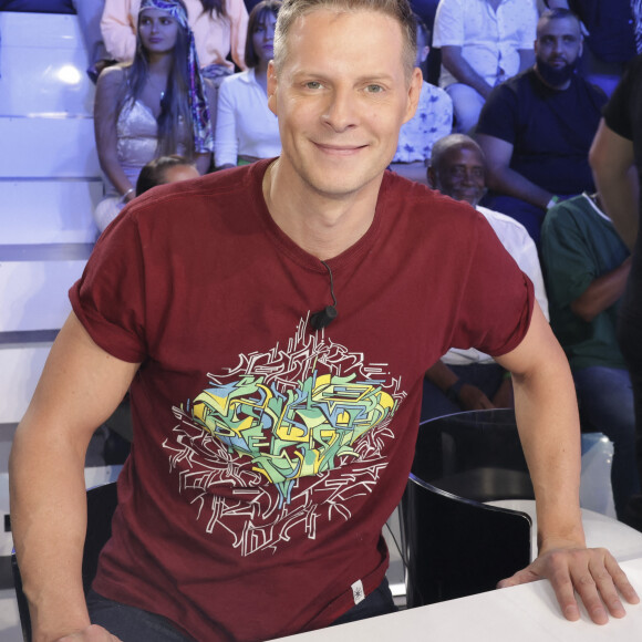 Exclusif - Matthieu Delormeau sur le plateau de l'émission "Touche Pas à Mon Poste (TPMP)", présentée par C.Hanouna et diffusée en direct sur C8 le 22 septembre © Jack Tribeca / Bestimage