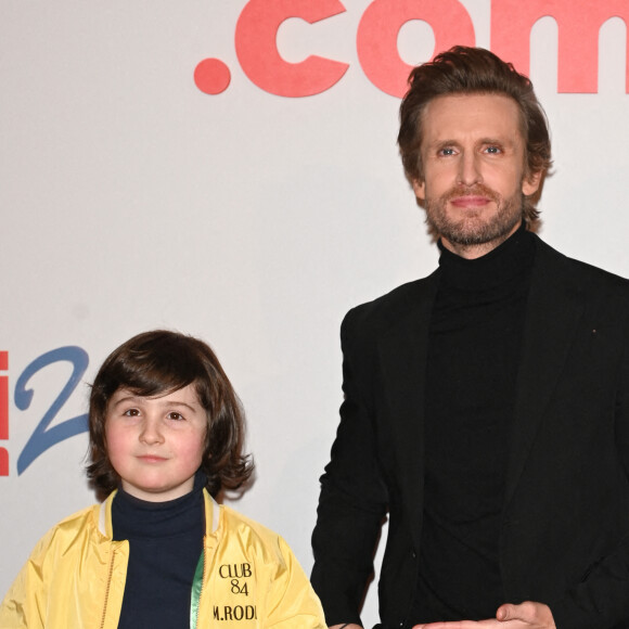 Philippe Lacheau et Théodore Le Blanc - Première du film "Alibi.com 2" au cinéma Le Grand Rex à Paris le 6 février 2023. © Coadic Guirec/Bestimage