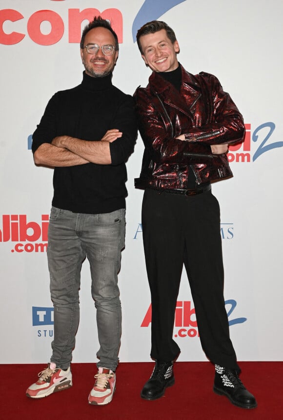 Jarry et Stan - Première du film "Alibi.com 2" au cinéma Le Grand Rex à Paris le 6 février 2023. © Coadic Guirec/Bestimage