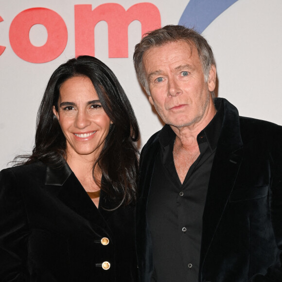 Franck Dubosc et sa femme Danièle - Première du film "Alibi.com 2" au cinéma Le Grand Rex à Paris le 6 février 2023. © Coadic Guirec/Bestimage