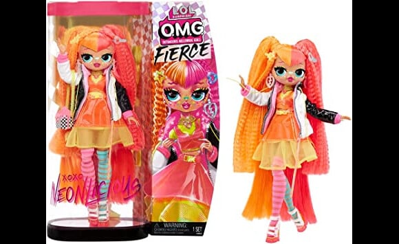 Une explosion de couleurs attend votre enfant avec cette poupée LOL Surprise 707 OMG Dolls Neonlicious