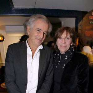 Bernard-Henri Lévy et Michèle Halberstadt - Projection du documentaire "Slava Ukraini" (Gloire à l'Ukraine) de Bernard-Henri Lévy au Cinéma Balzac à Paris, le 6 février 2023. © Bertrand Rindoff / Bestimage