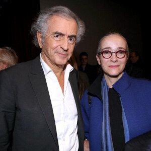 Bernard-Henri Lévy et Delphine Ernotte - Projection du documentaire "Slava Ukraini" (Gloire à l'Ukraine) de Bernard-Henri Lévy au Cinéma Balzac à Paris, le 6 février 2023. © Bertrand Rindoff / Bestimage