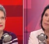 Echange tendu entre Apolline de Malherbe et Sandrine Rousseau dans "Face à face", sur BFMTV, le 7 février 2023