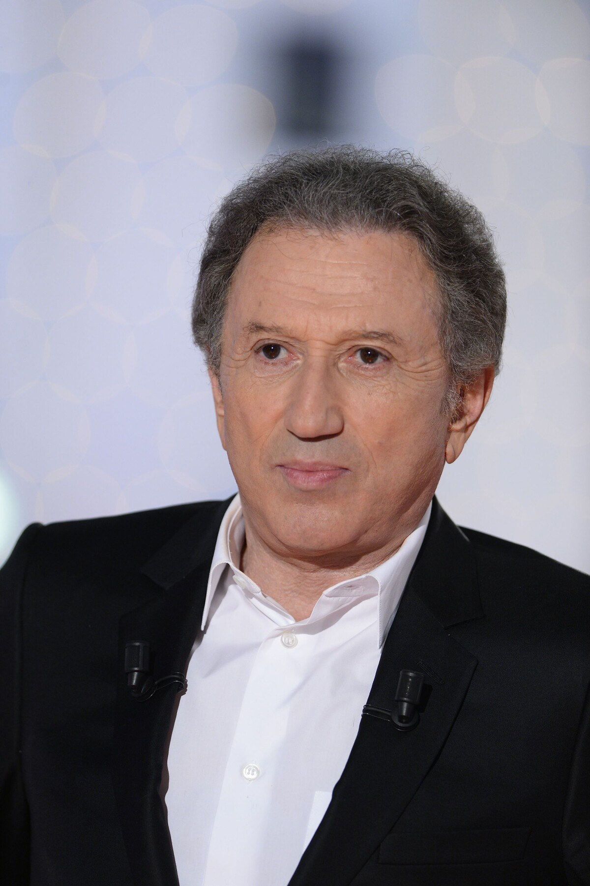 Photo Michel Drucker Enregistrement de l'émission Vivement Dimanche