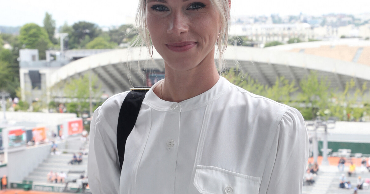 Marion Rousse Selfie De L Amour Avec Son Fils Nino Pendant Que Papa S Entra Ne Dur