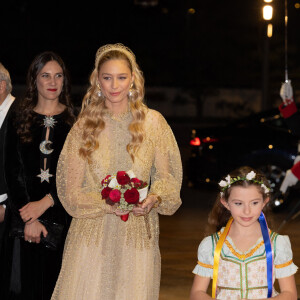 Beatrice Borromeo - Arrivées à la soirée de gala de la Fête Nationale Monégasque au Grimaldi Forum le 19 novembre 2022. © Olivier Huitel / Pool Monaco / Bestimage 