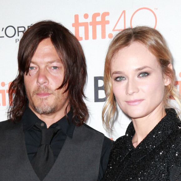 Diane Kruger, Norman Reedus à la première de 'Sky' lors du Festival international du film 2015 de Toronto, le 16 septembre 2015