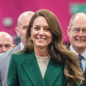 Kate Catherine Middleton, princesse de Galles, visite le Kirkgate Market à Leeds. Le 31 janvier 2023 