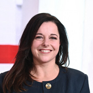 Exclusif - Laure Calamy lors de l'enregistrement de l'émission "Vivement dimanche" au studio Gabriel, présentée par M.Drucker et diffusée sur France 3 le 15 janvier 2023. Paris, le 6 janvier 2023. © Guillaume Gaffiot / Bestimage 