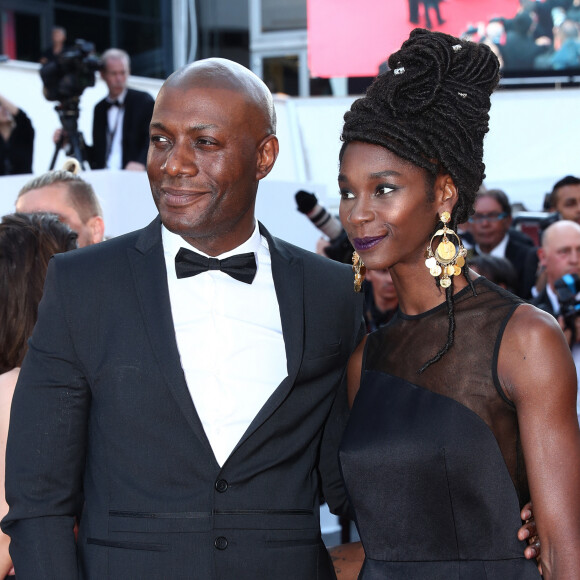 Harry Roselmack et sa femme Chrislaine - Montée des marches du film " Les Eternels " lors du 71ème Festival International du Film de Cannes. Le 11 mai 2018 © Borde-Jacovides-Moreau/Bestimage 