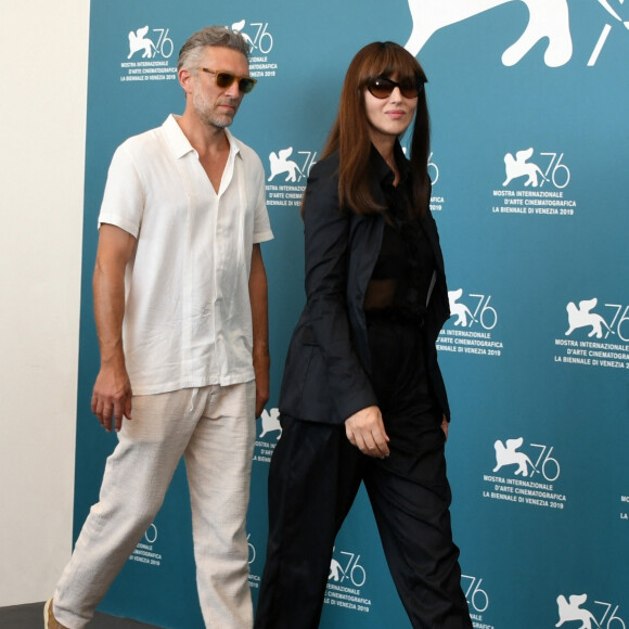 Vincent Cassel, Monica Bellucci - Photocall du film "Irreversible" en verison Integrale lors du 76ème festival du film de venise, la Mostra à Venise le 31 Août 2019.