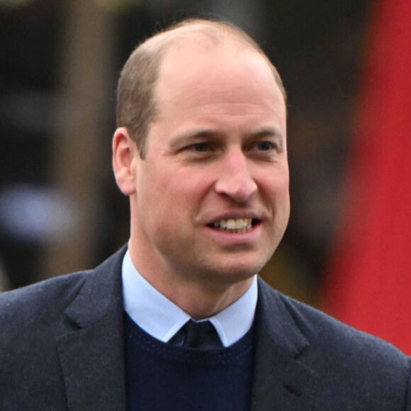 Le prince William, prince de Galles, et Catherine (Kate) Middleton, princesse de Galles, arrivent pour visiter le National Maritime Museum Cornwall à Falmouth.