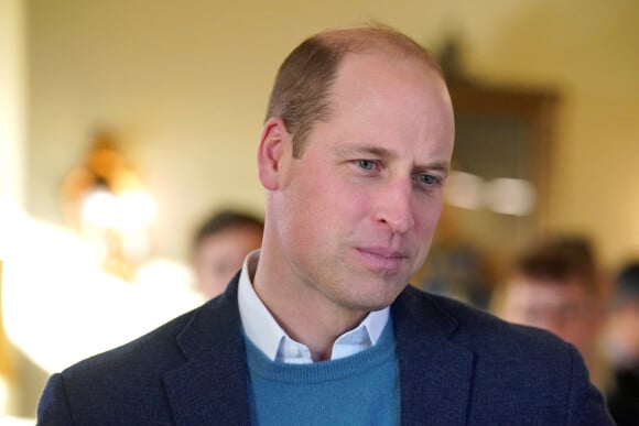 Le prince William, prince de Galles, rencontre les finalistes du prix Earthshot 2022 à Windsor, le 26 janvier 2023.