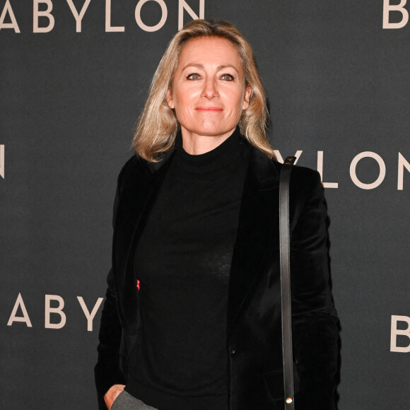 Anne-Sophie Lapix à la première du film "Babylon" au cinéma Le Grand Rex à Paris. © Coadic Guirec/Bestimage