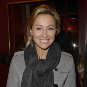 Exclusif - Anne-Sophie Lapix - People à la générale de la pièce "A torts et à raison" au théâtre Hébertot à Paris le 25 janvier 2016. © Coadic Guirec/Bestimage