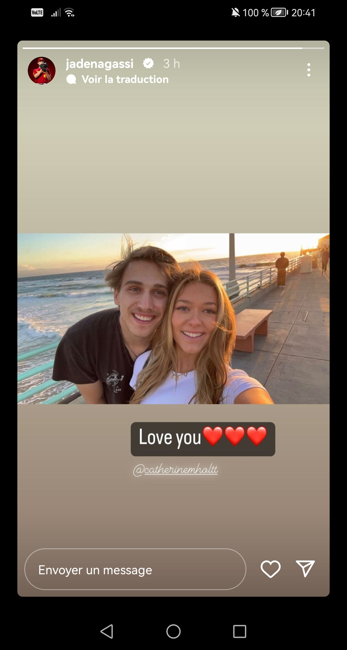 Photo : Jaden Agassi En Couple. - Purepeople