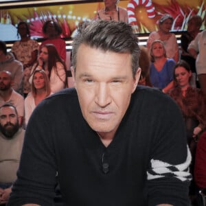 Exclusif - Benjamin Castaldi - Sur le plateau de l'émission TPMP (Touche Pas à Mon Poste) présentée en direct par C.Hanouna et diffusée sur C8 à Paris le 25 novembre 2022 - © Jack Tribeca / Bestimage 