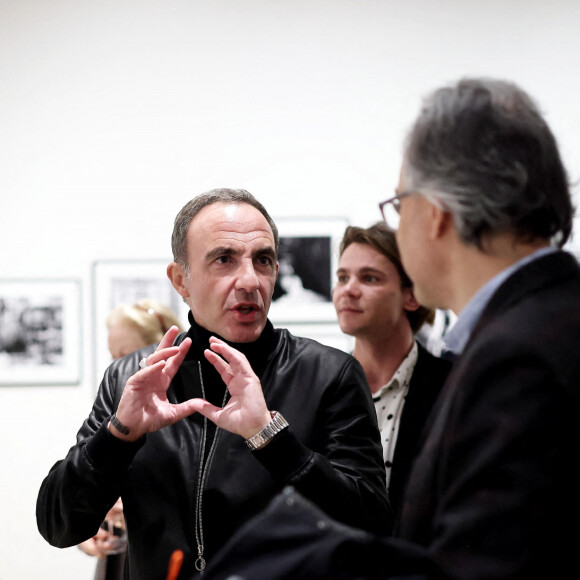 Exclusif - Nikos Aliagas - Vernissage de l'exposition "Regards Vénitiens" de l'artiste photographe Nikos Aliagas au Palazzo Vendramin Grimani. Venise, le 3 Février 2023. © Dominique Jacovides / Bestimage