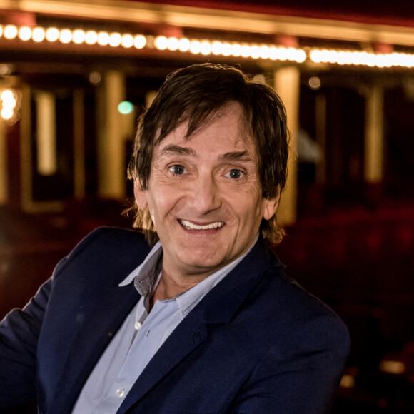 Exclusif - Rendez-vous avec Pierre Palmade au Casino de Paris, pour le documentaire "L'homme qui aimait l'humour", qui sera diffusé le 17 juin sur la chaine Comédie puis sur C8. Le 9 mars 2021 © Cyril Moreau / Bestimage