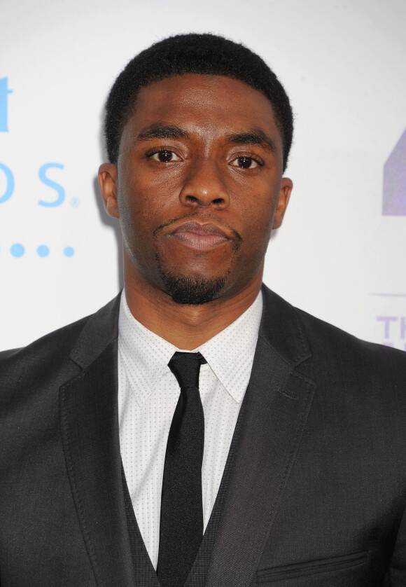 Chadwick Boseman à la pemière du film "42" à Los Angeles, le 9 avril 2013.
