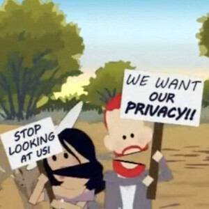 Capture d'écran d'un épisode de South Park parodie Meghan Markle et le prince Harry dans le dernier épisode "The Worldwide Privacy Tour". © Comedy Central/JLPPA/Bestimage 